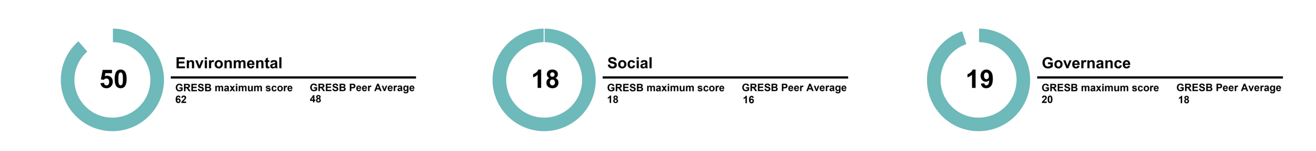 <p><sub>Source : GRESB</sub></p>